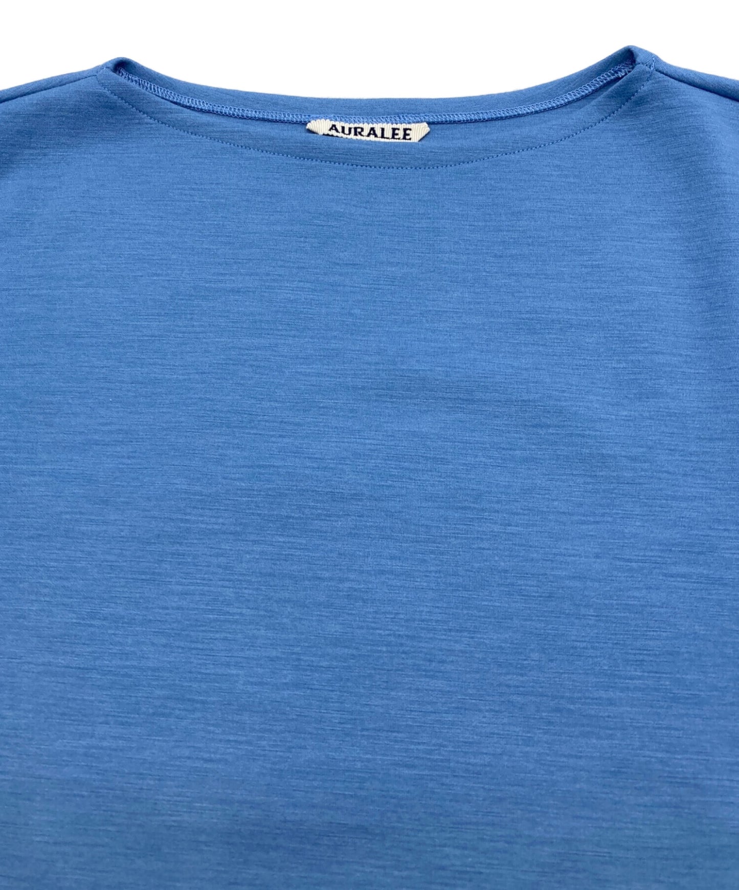 [Pre-owned] AURALEE 26SS Double Jersey Boat Neck Pullover A26SP01VD