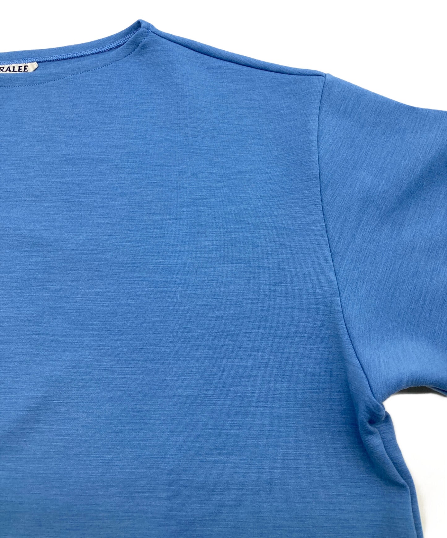 [Pre-owned] AURALEE 26SS Double Jersey Boat Neck Pullover A26SP01VD