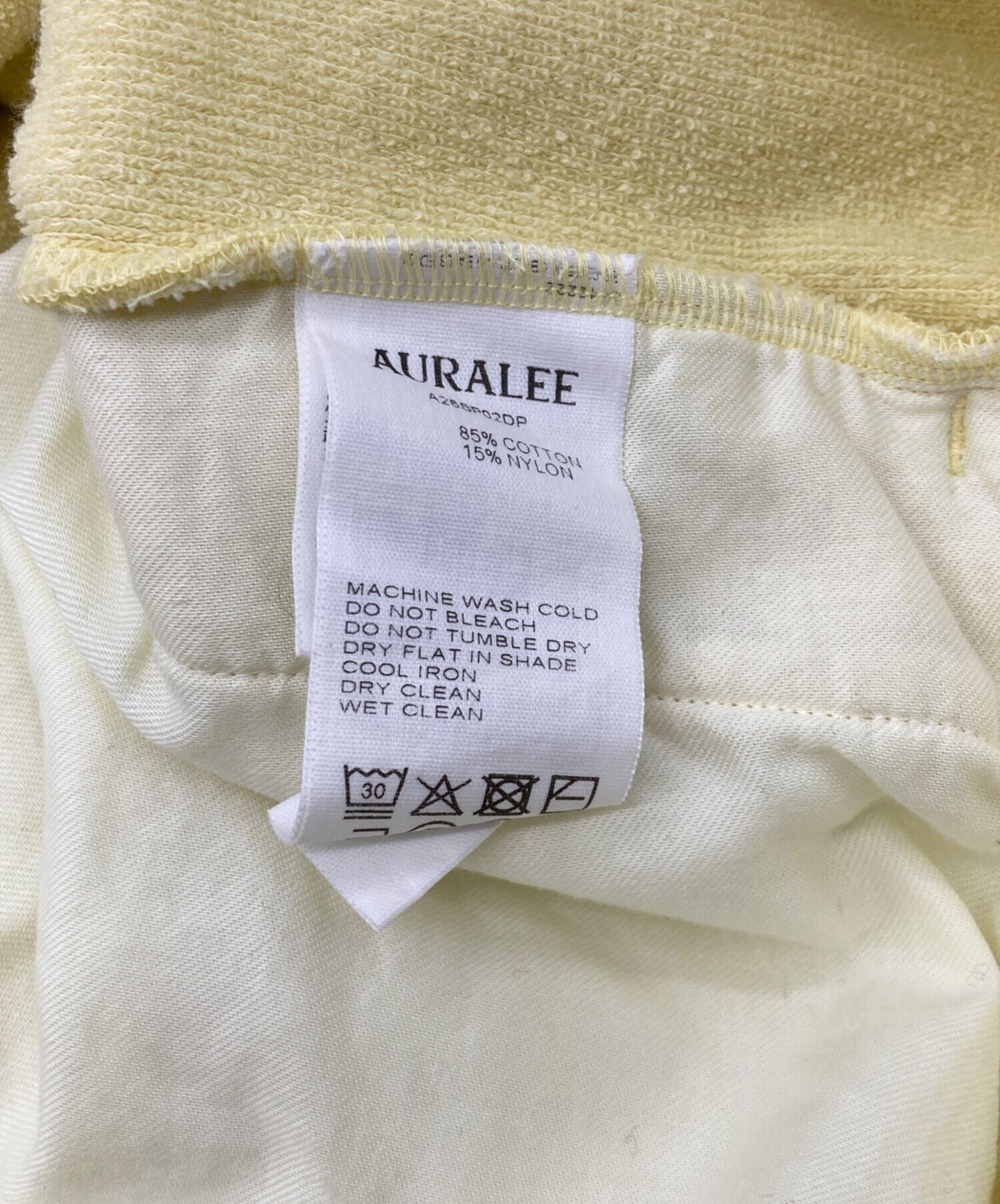 [Pre-owned] AURALEE COTTON NYLON PILE PANTS A26SP02DP