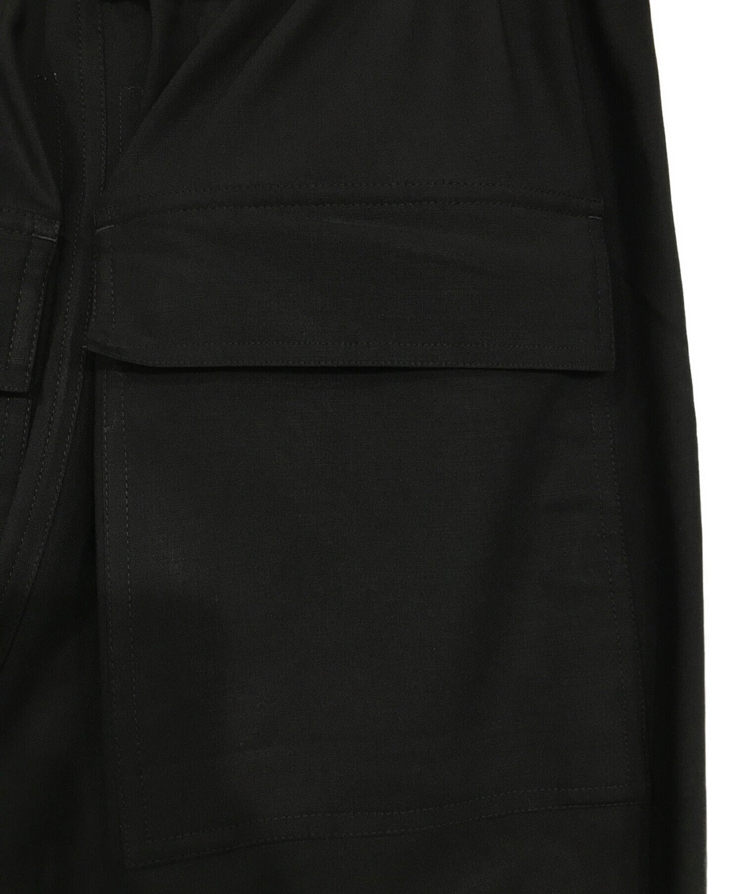 [Pre-owned] RICK OWENS Drawstring Cropped Slacks RU02A5397-ZL