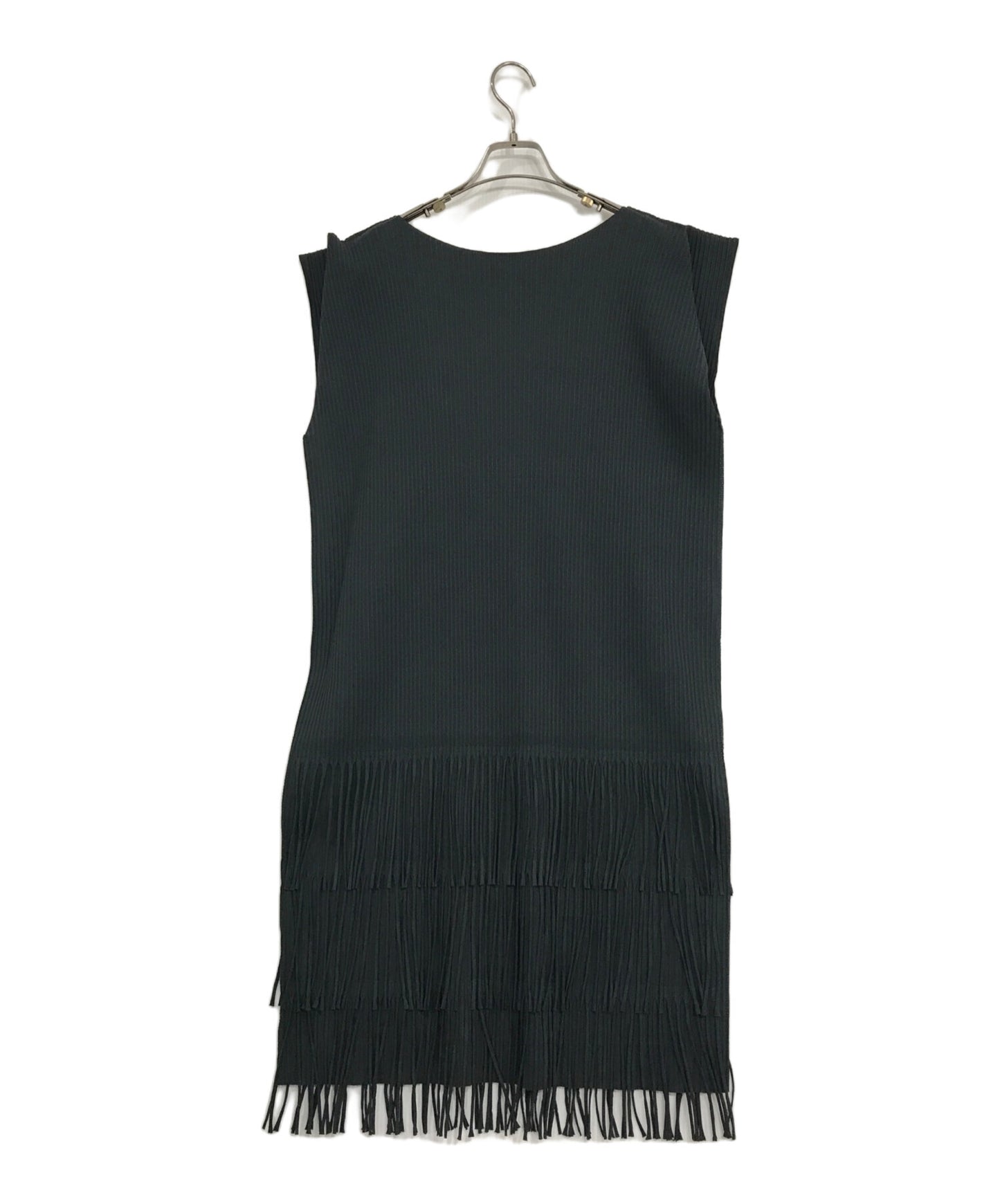 [Pre-owned] me ISSEY MIYAKE Fringe Gino Sleeve Dress MI02KH773