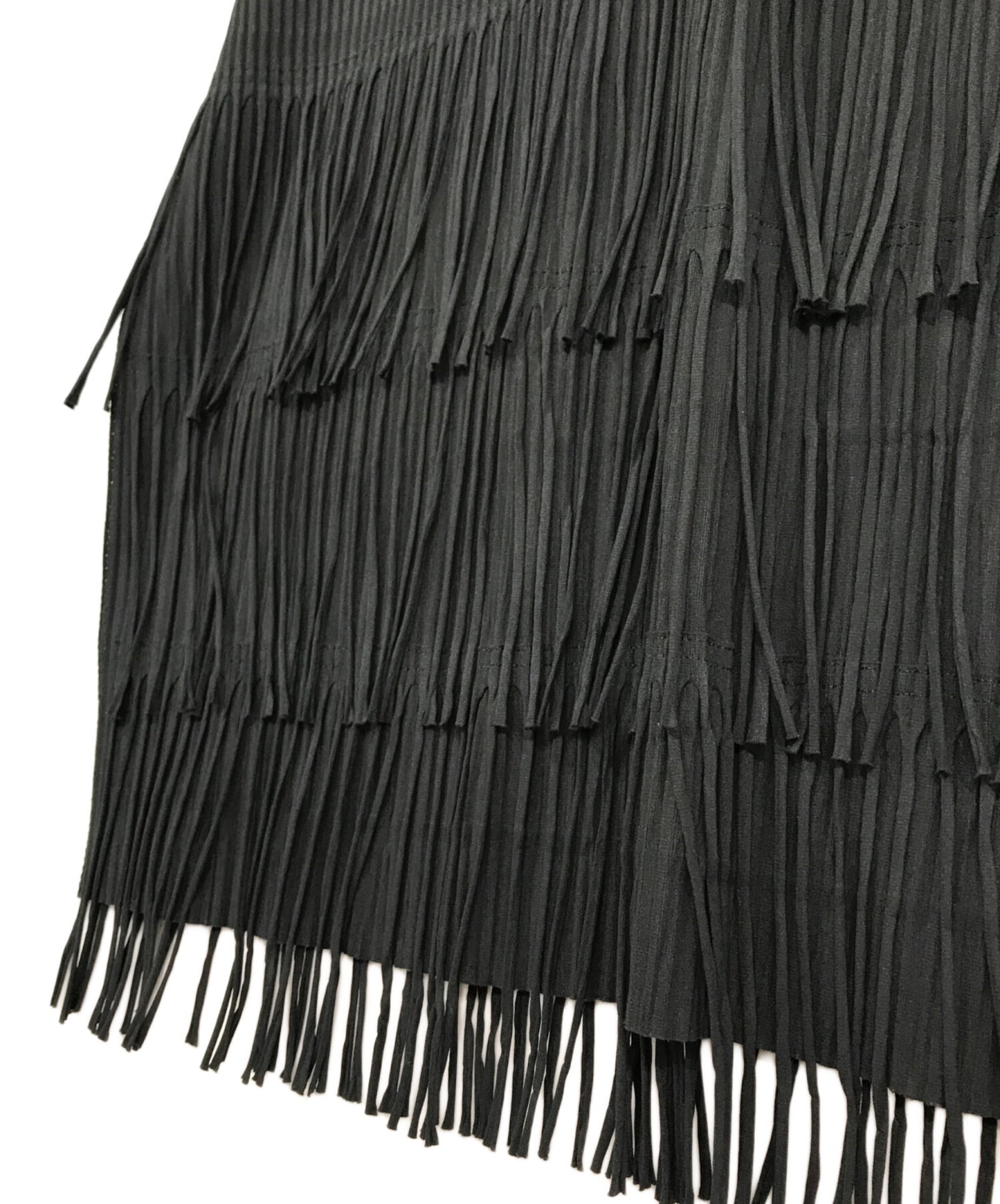 [Pre-owned] me ISSEY MIYAKE Fringe Gino Sleeve Dress MI02KH773