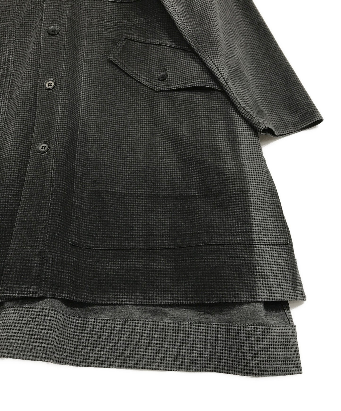 [Pre-owned] Yohji Yamamoto pour homme long shirt coat HG-T72-982