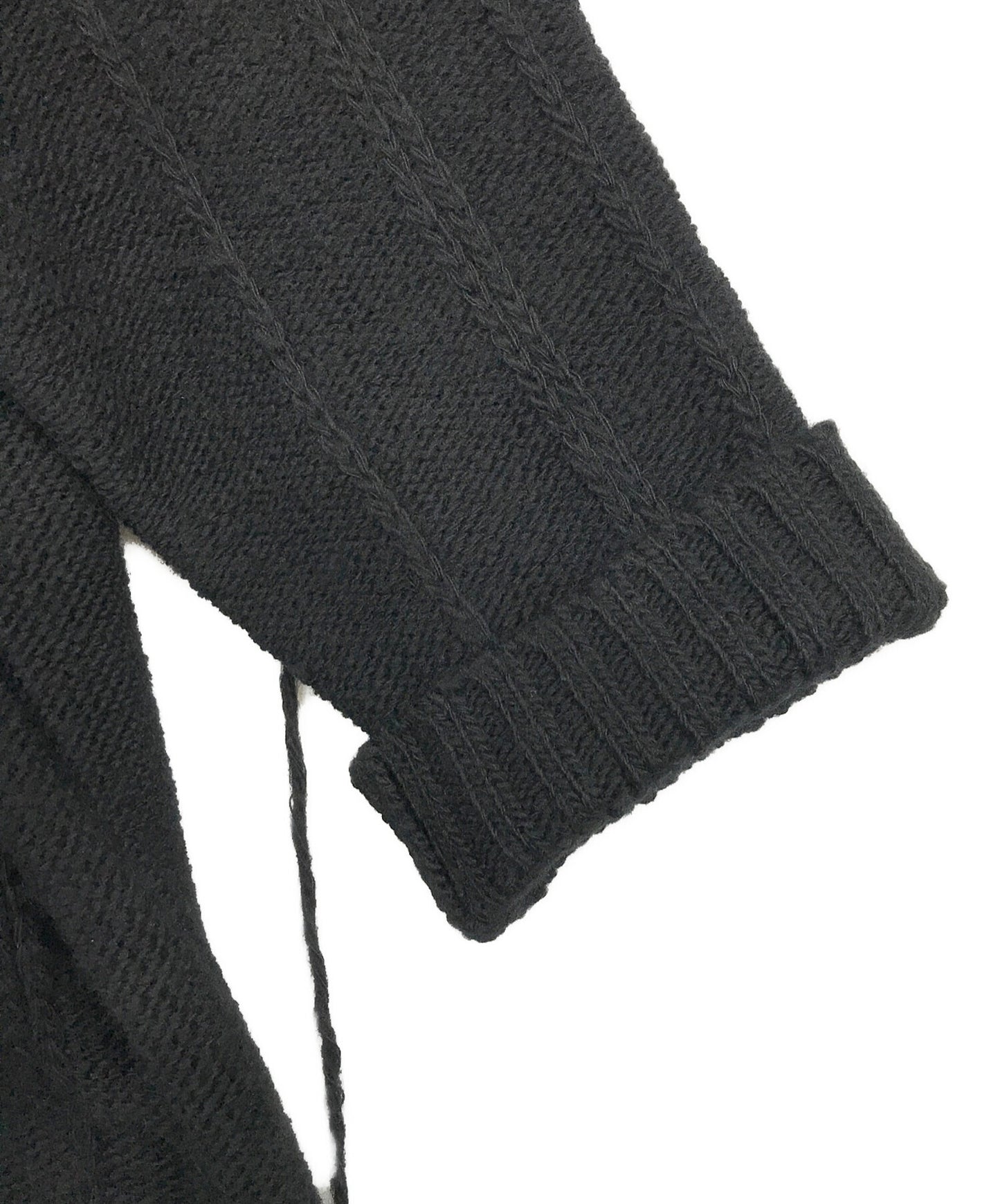 [Pre-owned] Yohji Yamamoto pour homme 3G STRIPE STRING LONG CARDIGAN HO-K84-187