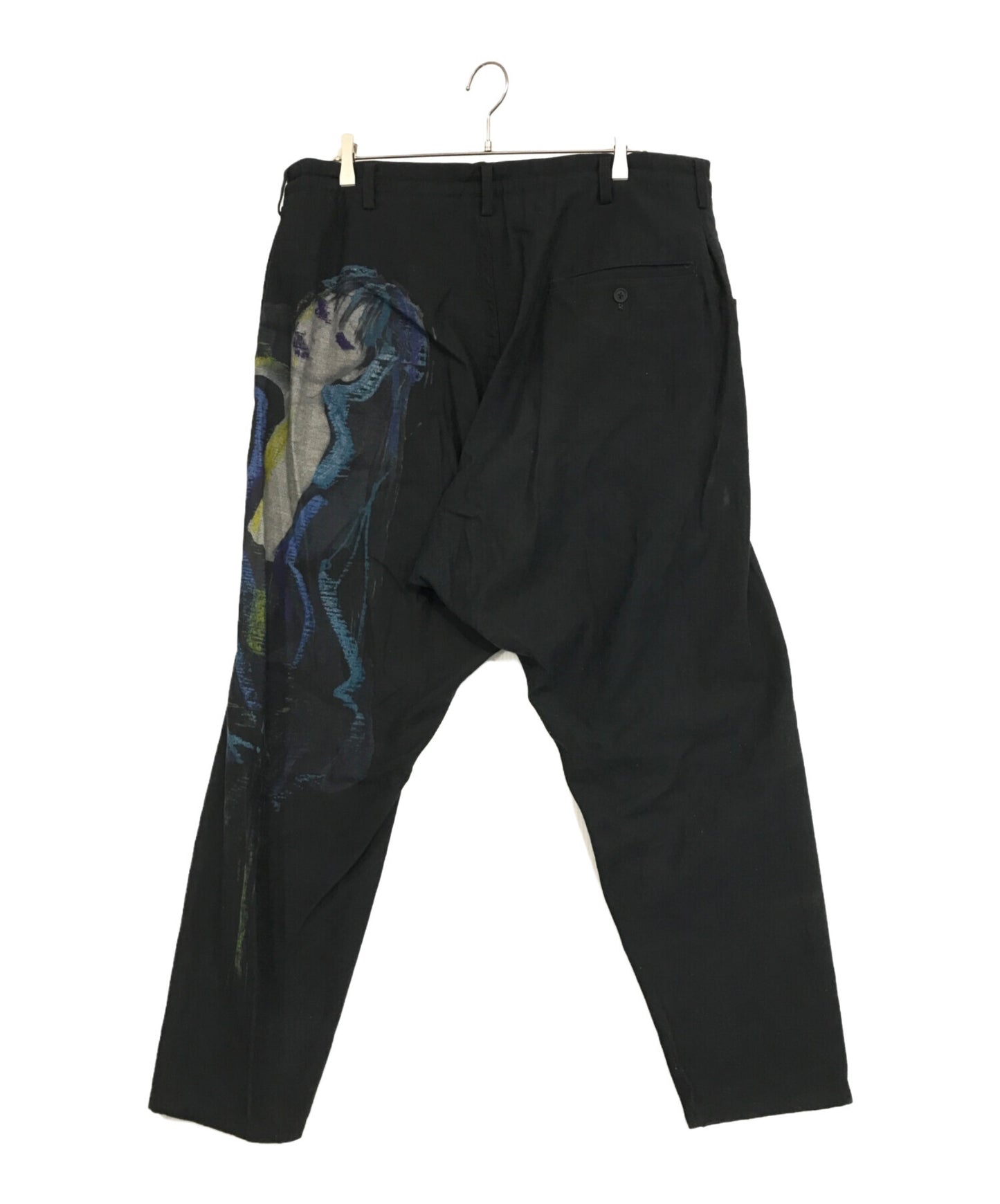 [Pre-owned] Yohji Yamamoto pour homme LADY PT DENIM SAROUEL PANTS HO-P49-511