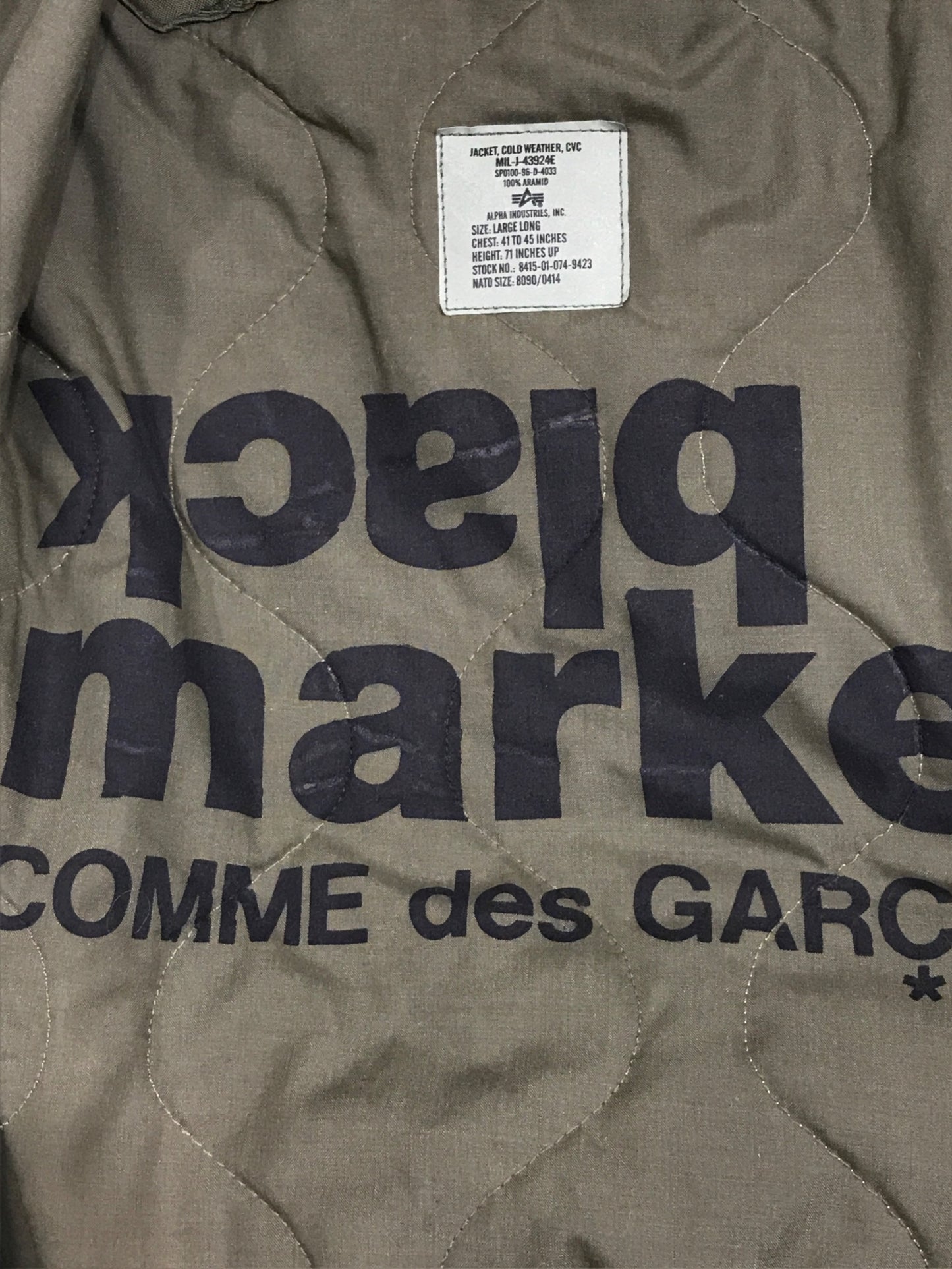 [Pre-owned] COMME des GARCONS BLACKMARKET aramid jacket OH-J006