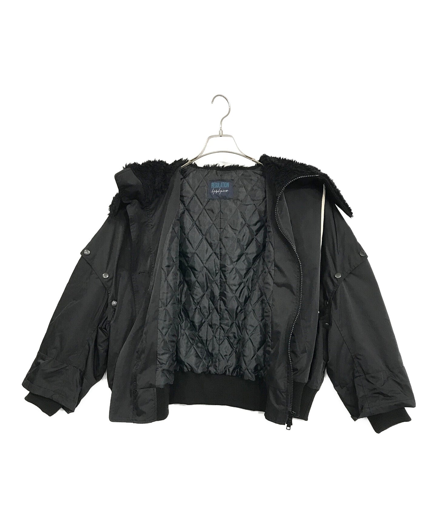 [Pre-owned] REGULATION Yohji Yamamoto PE TWILL R-DETACHABLE SLEEVES BLOUSON FV-J53-901