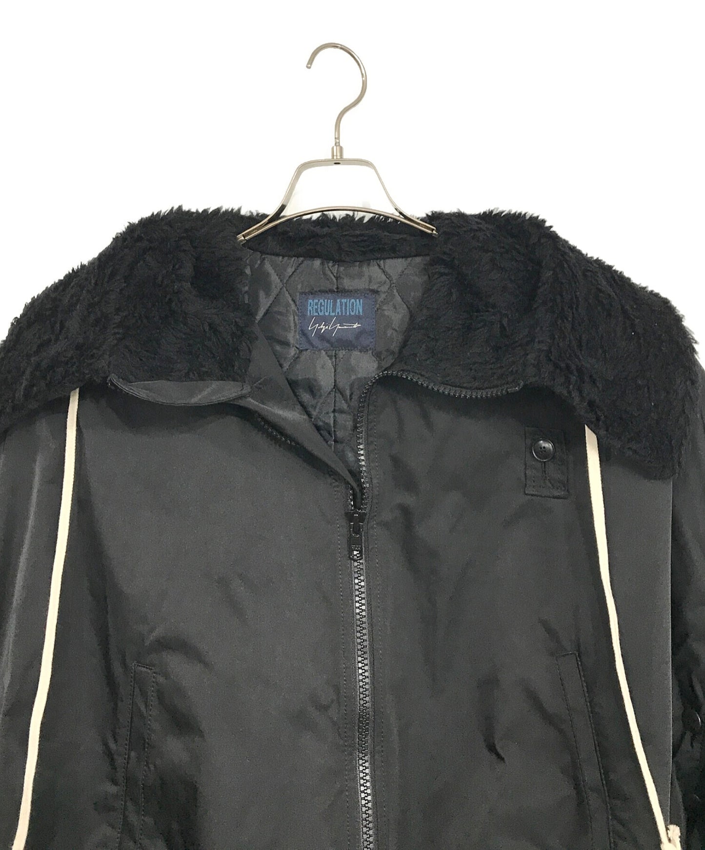 [Pre-owned] REGULATION Yohji Yamamoto PE TWILL R-DETACHABLE SLEEVES BLOUSON FV-J53-901