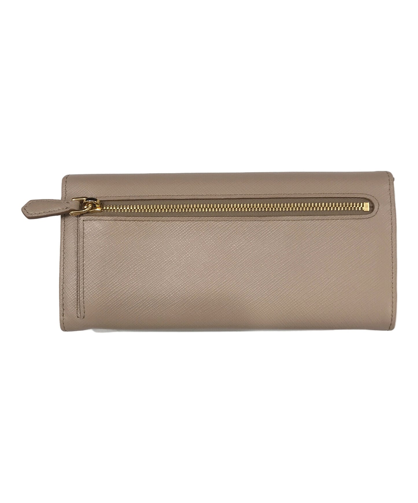 [Pre-owned] PRADA SAFFIANO FIOCCO Long Wallet 1MH132