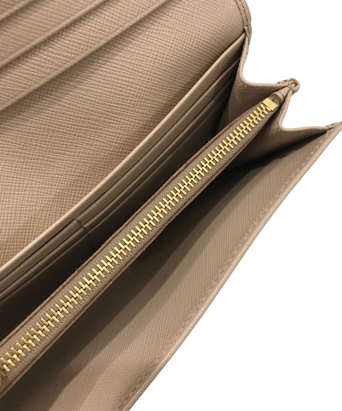 [Pre-owned] PRADA SAFFIANO FIOCCO Long Wallet 1MH132