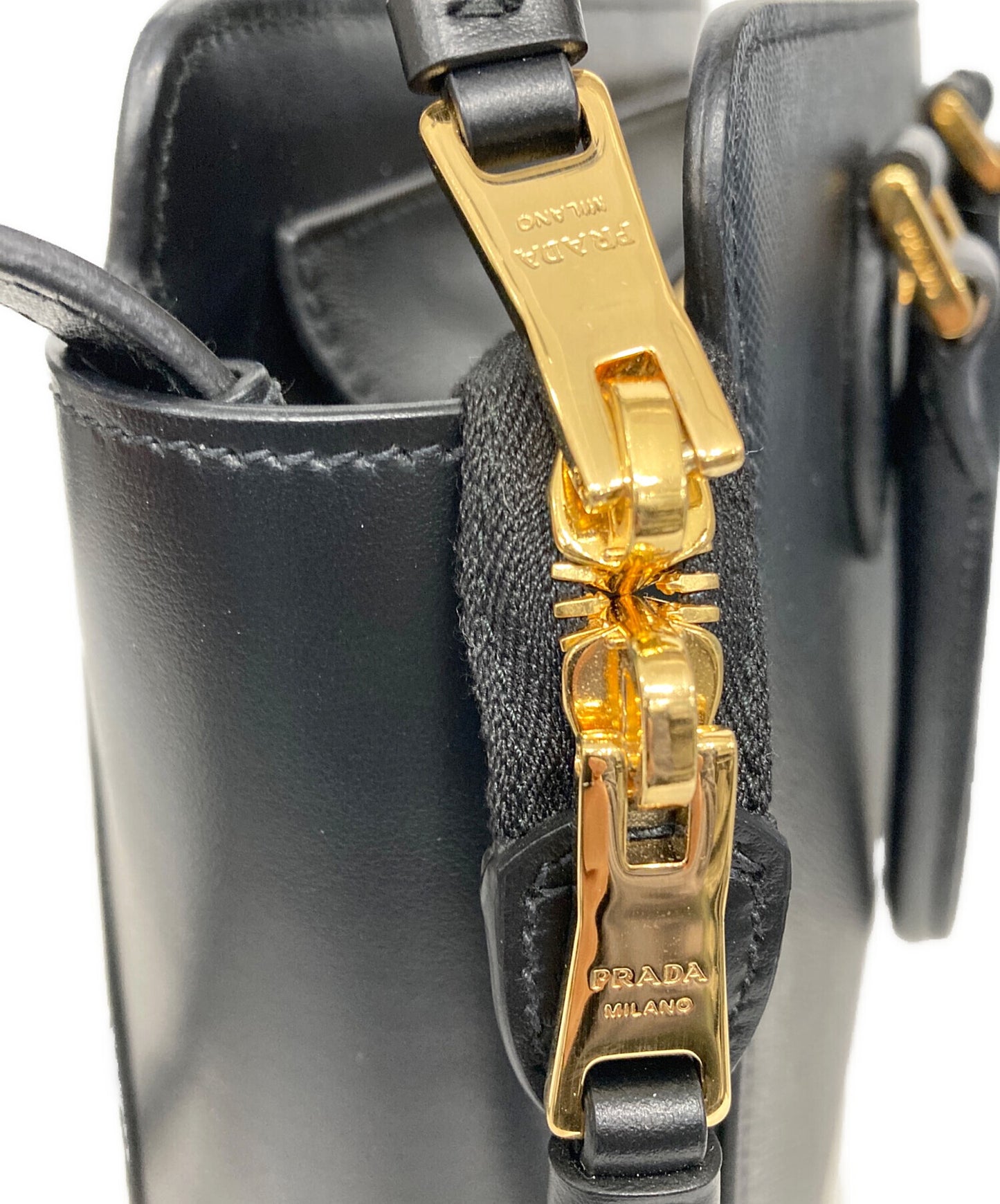 [Pre-owned] PRADA SAFFIANO SOFT 2WAY shoulder bag 1BA113