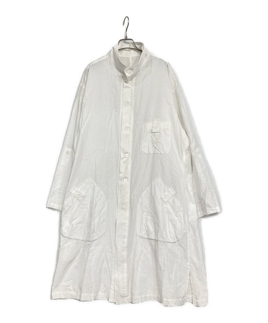 [Pre-owned] Yohji Yamamoto pour homme. 60/2 KHADI COTTON M-SHIRT COAT HZ-B31-047