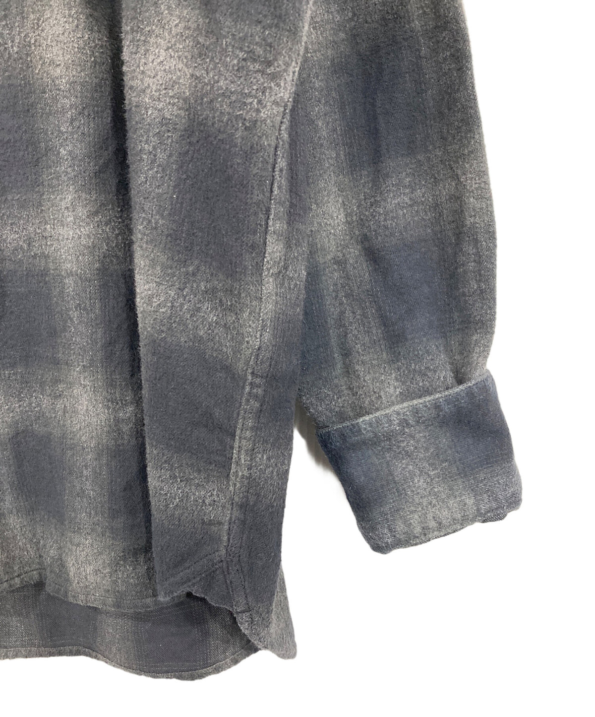 [Pre-owned] NEIGHBORHOOD OMBRE CHECK SHIRT 231AQWSN-SHM01S
