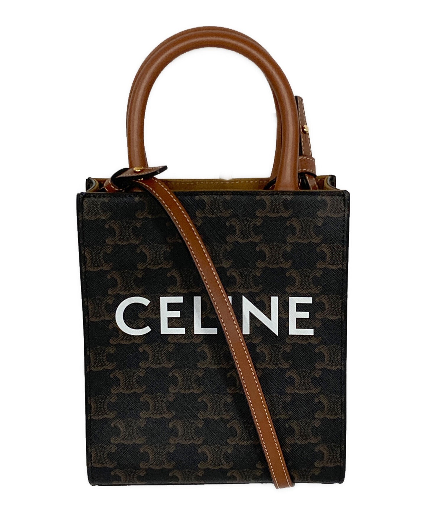 [Pre-owned] CELINE Mini-vertical/Trionf
