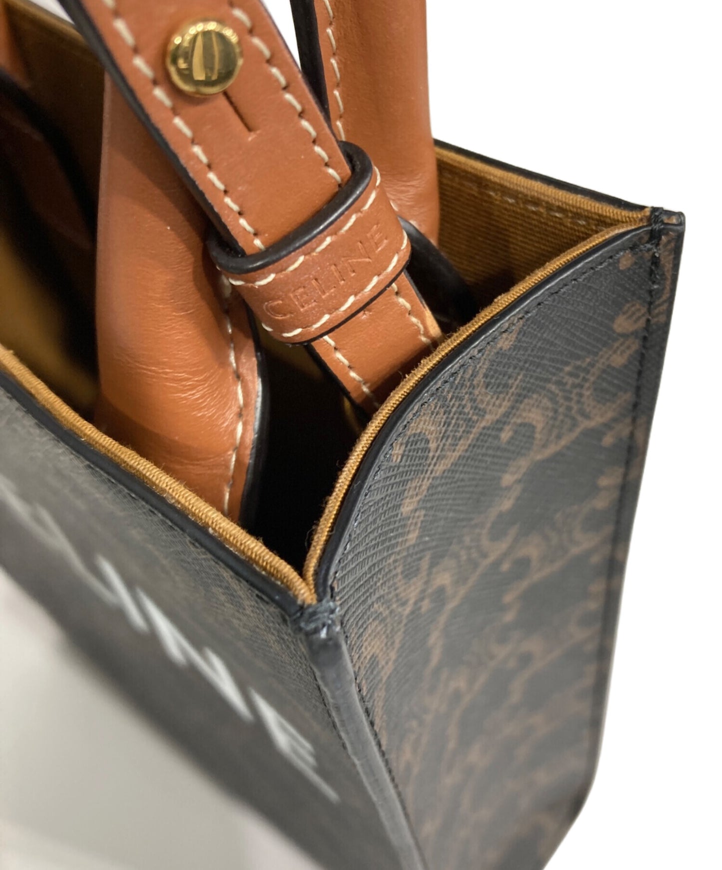 [Pre-owned] CELINE Mini-vertical/Trionf