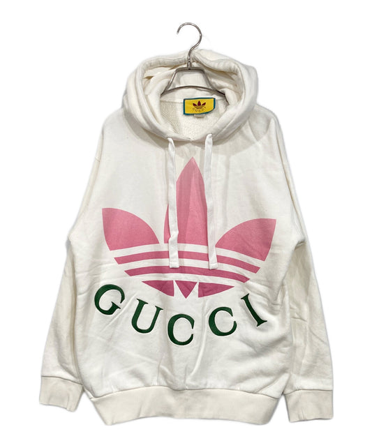 [Pre-owned] GUCCI jersey hooded sweatshirt 717427 XJE2C