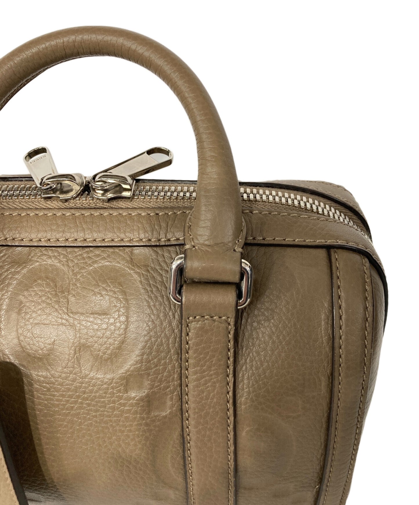 [Pre-owned] GUCCI Jumbo GG 2Way Boston Bag 725292