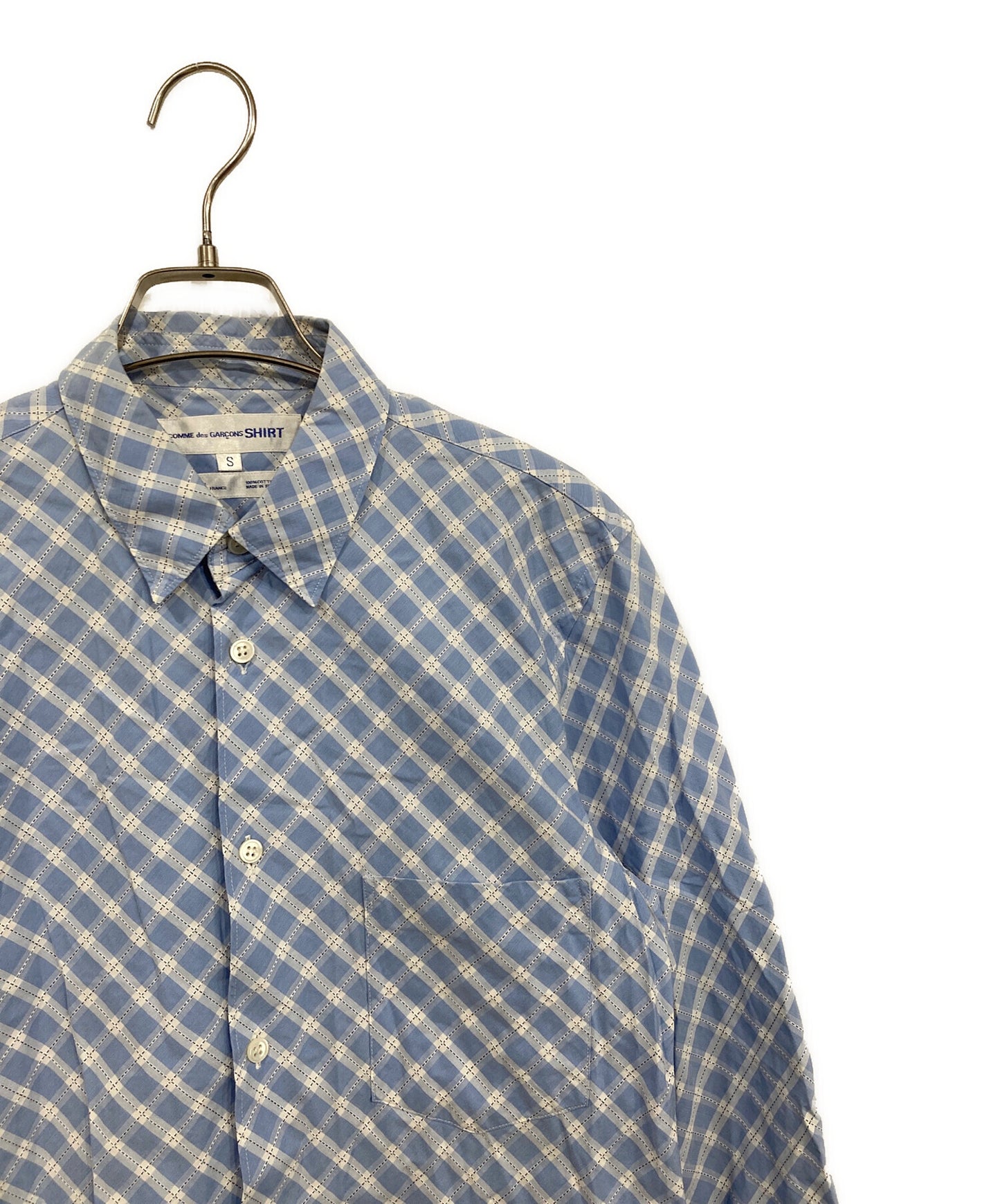 [Pre-owned] COMME des GARCONS SHIRT dobby shirt W12017
