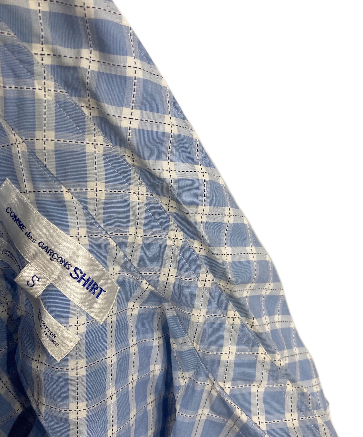 [Pre-owned] COMME des GARCONS SHIRT dobby shirt W12017
