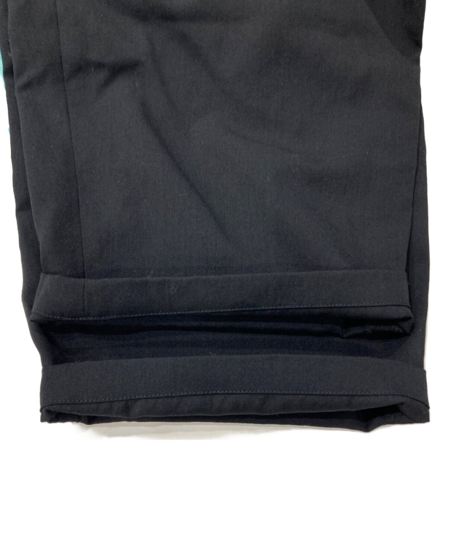[Pre-owned] GROUND Y WOOL GABARDINE WAIST DRAWSTRING PANTS GP-P05-100