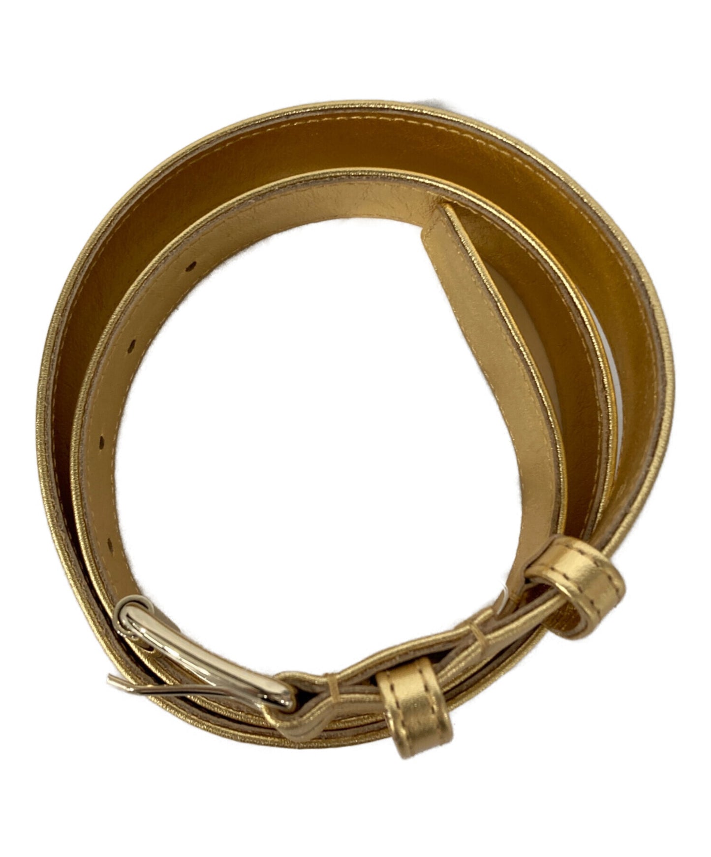 [Pre-owned] COMME des GARCONS GOLD BELT SA0912GF