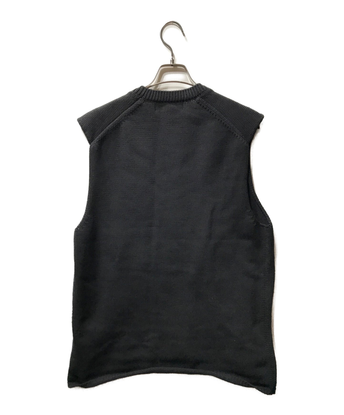 [Pre-owned] COMME des GARCONS HOMME PLUS 22SS Flower Embroidery Knit Vest PI-N008