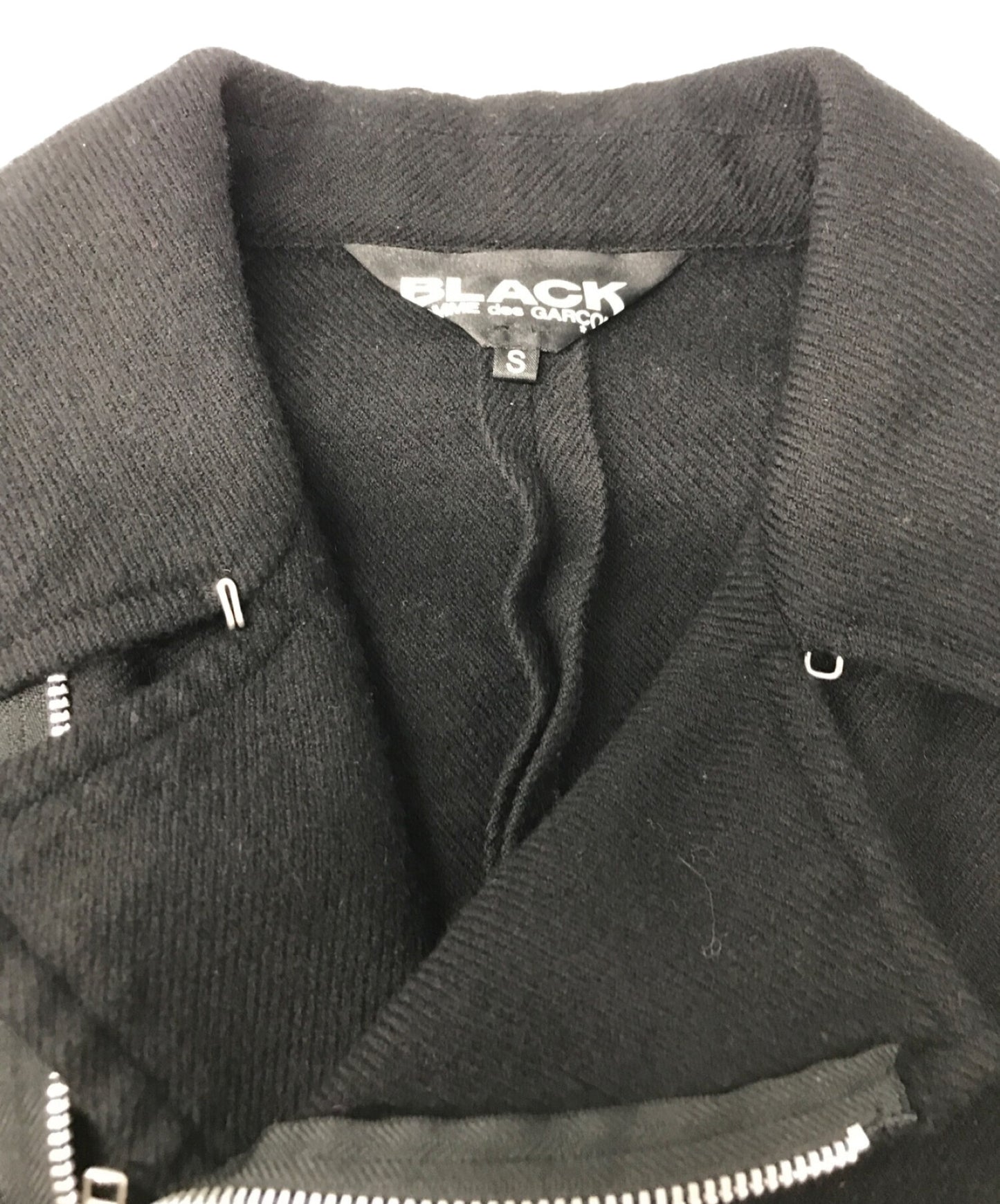 [Pre-owned] BLACK COMME des GARCONS Wool Riders Jacket 1D-J213 1D-J213