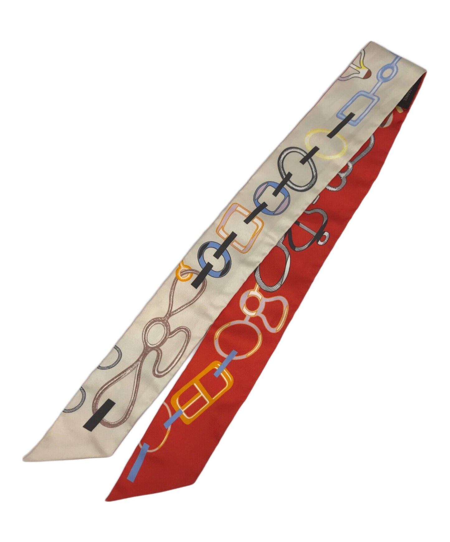 [Pre-owned] HERMES Twillie Scarf / Silk Scarf / Do Re Boucles / Do Re Boucles