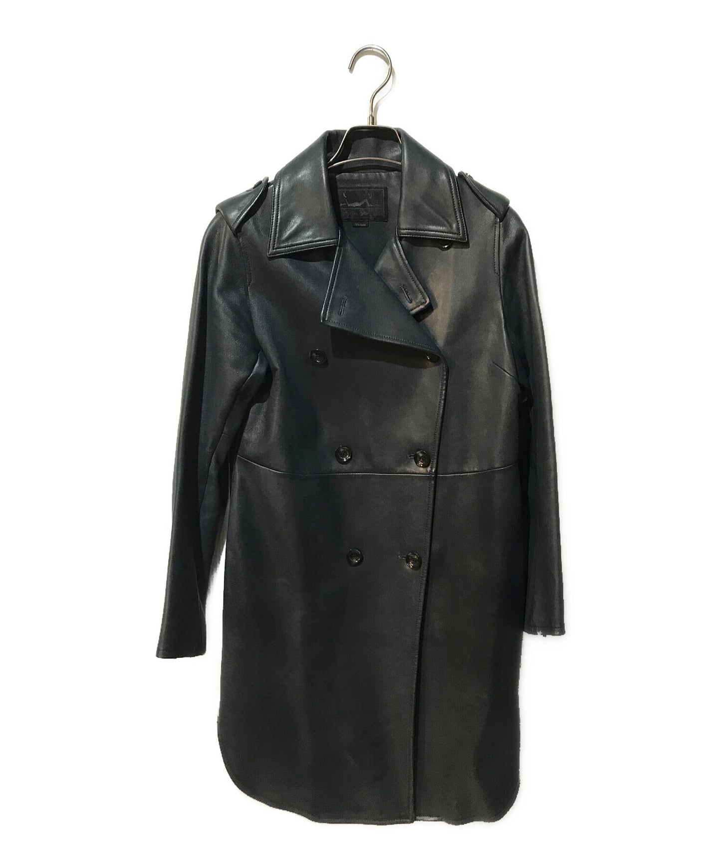 [Pre-owned] Hysteric Glamour Goat Trench Coat/Leather Trench Coat 0141LB02
