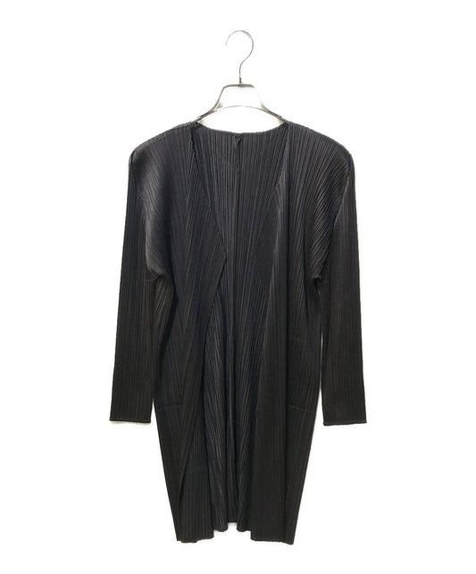 [Pre-owned] PLEATS PLEASE Pleated long cardigan PP41JA143