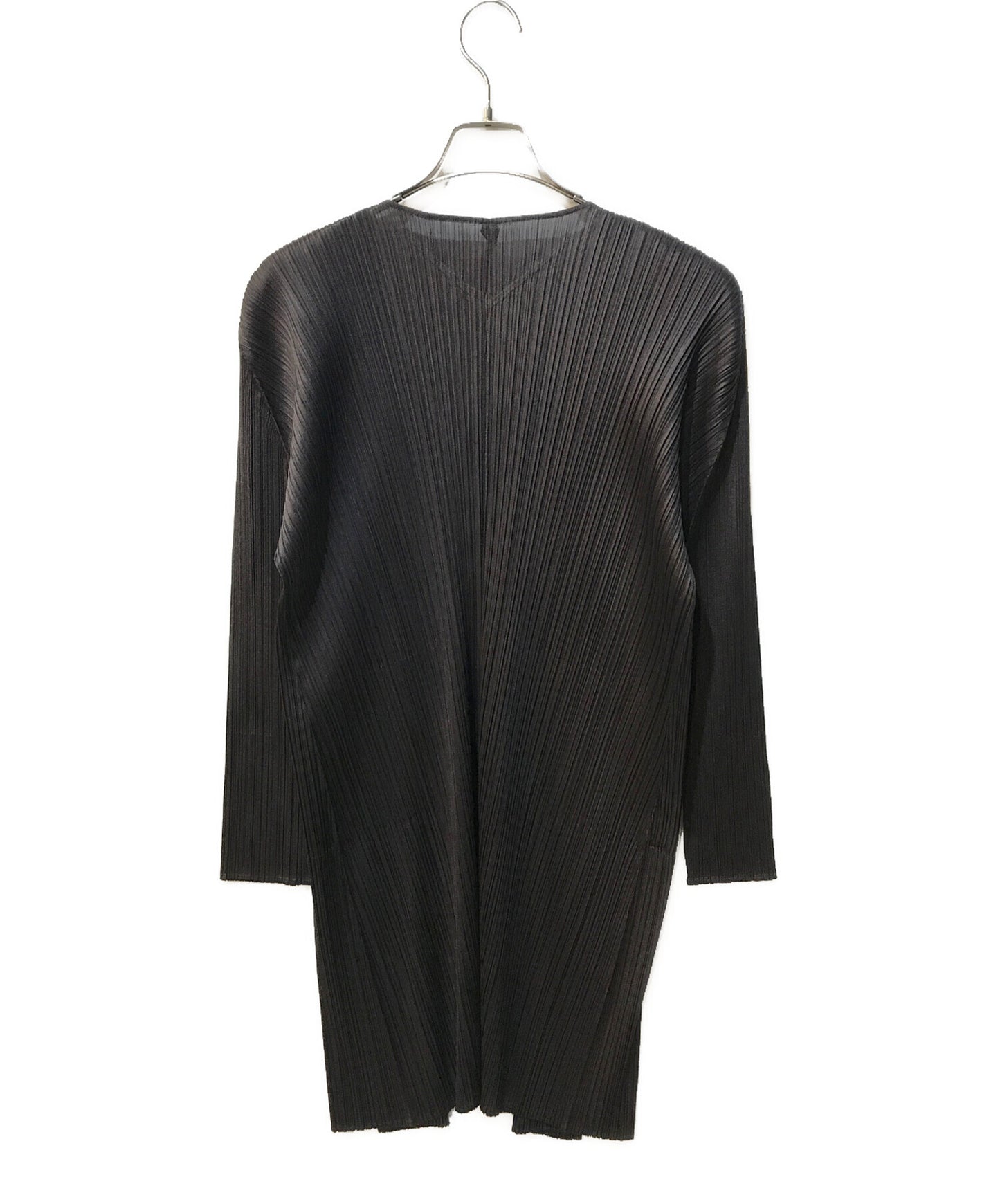 [Pre-owned] PLEATS PLEASE Pleated long cardigan PP41JA143