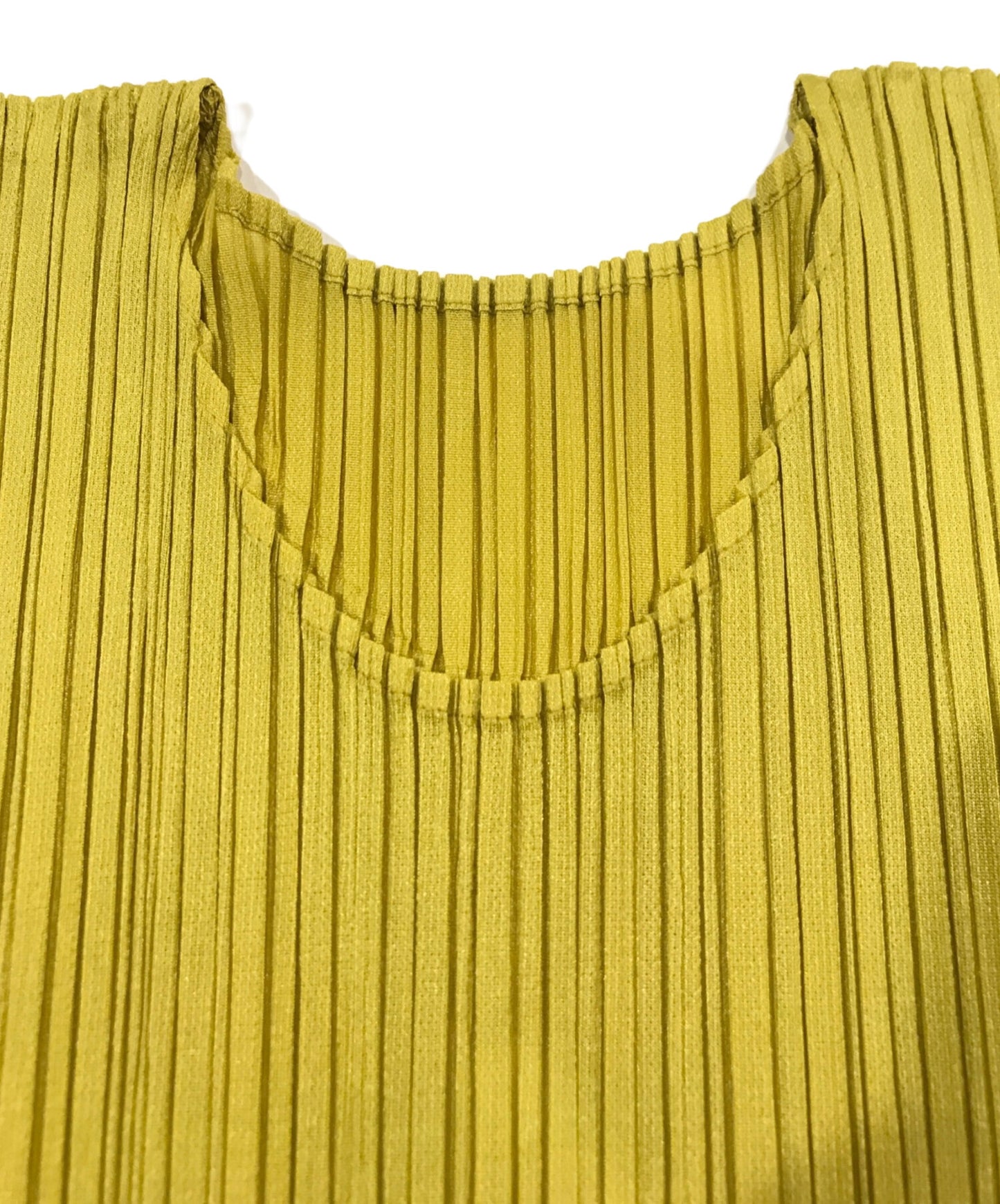 [Pre-owned] PLEATS PLEASE Pleated short-sleeved dress PP43JT003