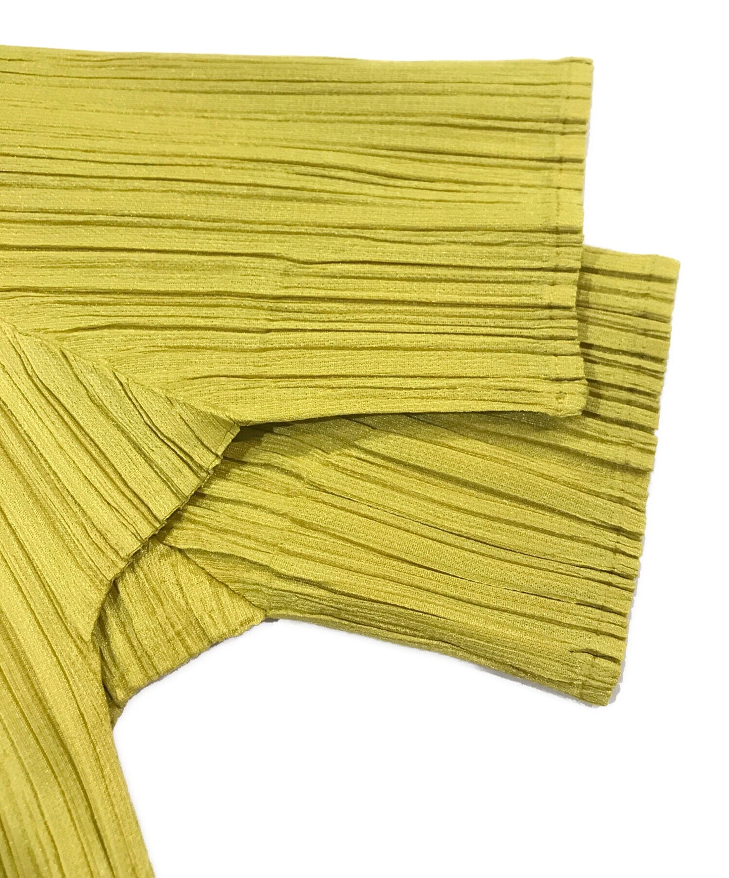 [Pre-owned] PLEATS PLEASE Pleated short-sleeved dress PP43JT003