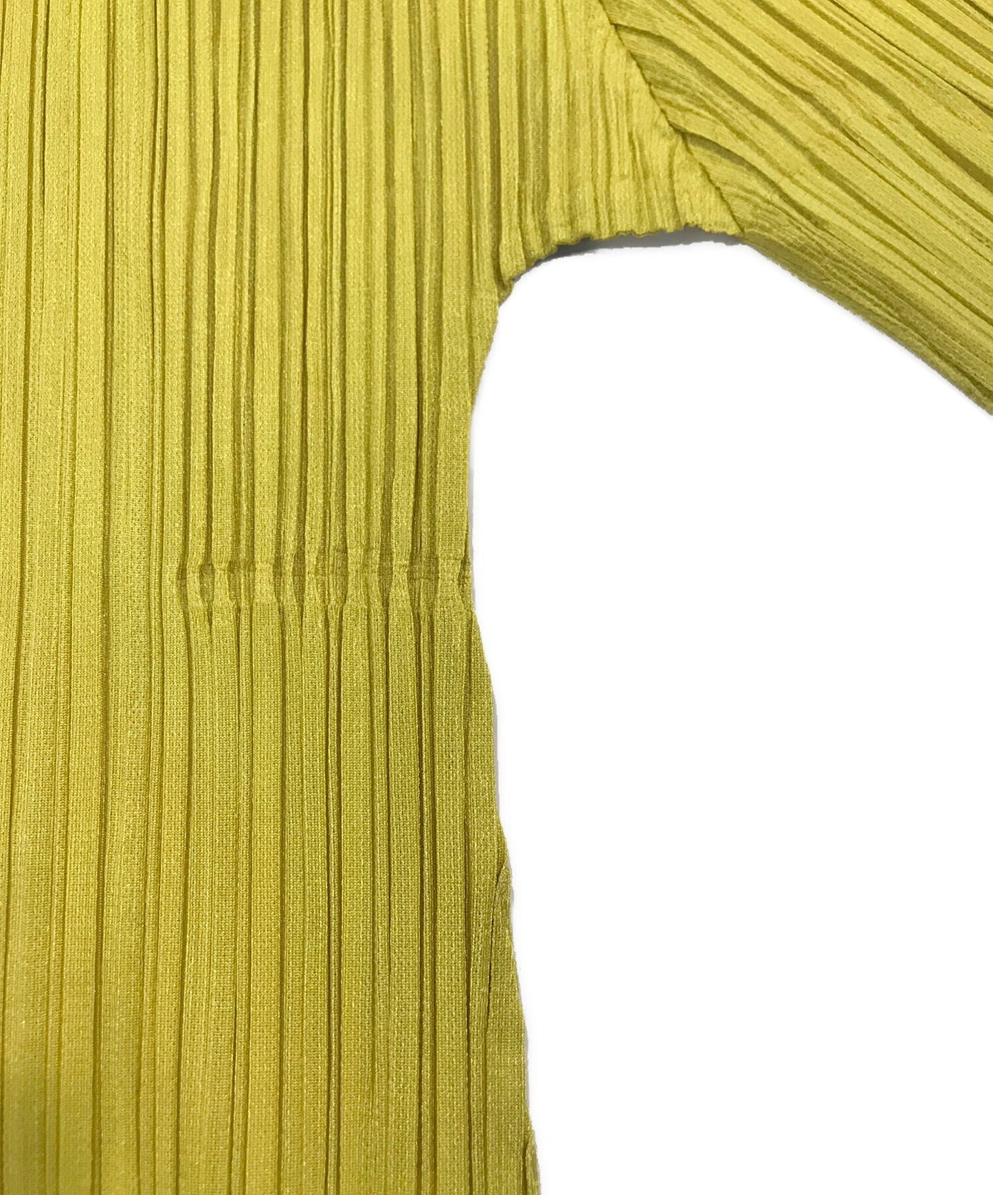 [Pre-owned] PLEATS PLEASE Pleated short-sleeved dress PP43JT003