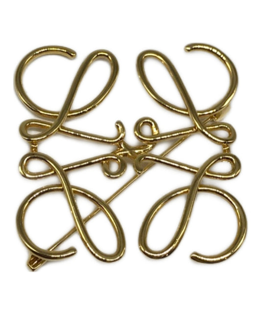 [Pre-owned] LOEWE anagram brooch