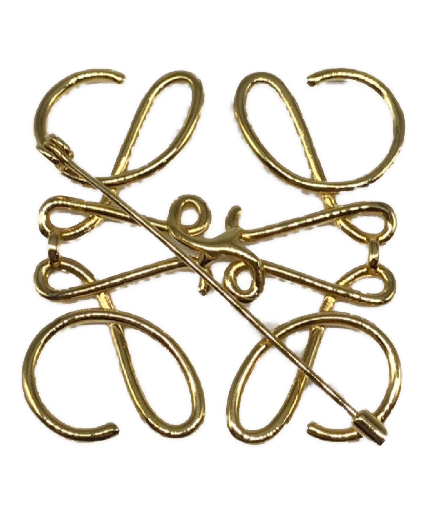 [Pre-owned] LOEWE anagram brooch