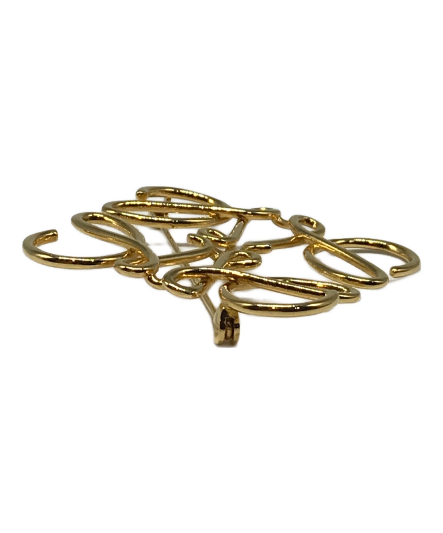 [Pre-owned] LOEWE anagram brooch