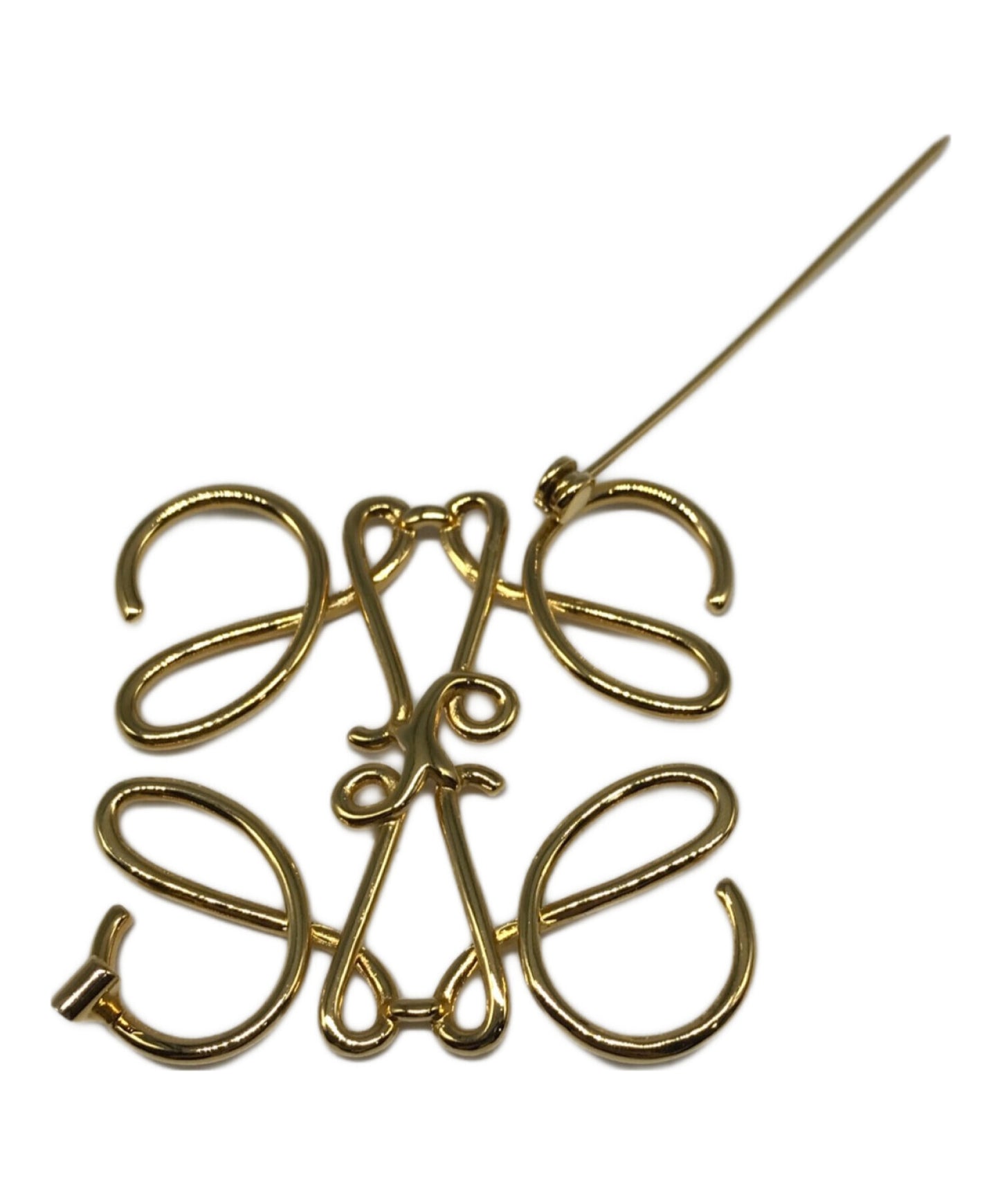 [Pre-owned] LOEWE anagram brooch