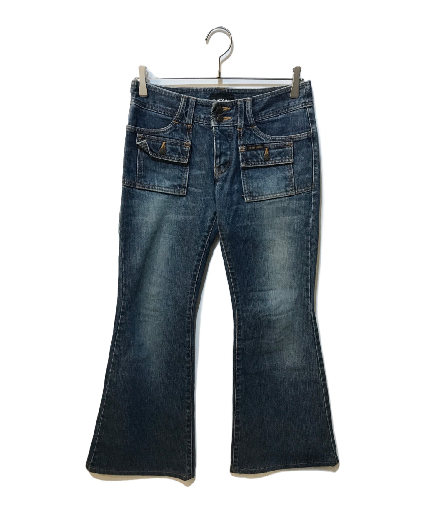 [Pre-owned] Hysteric Glamour Bush Flared Denim Pants / Jeans / Bell Bottom 2AP-2691