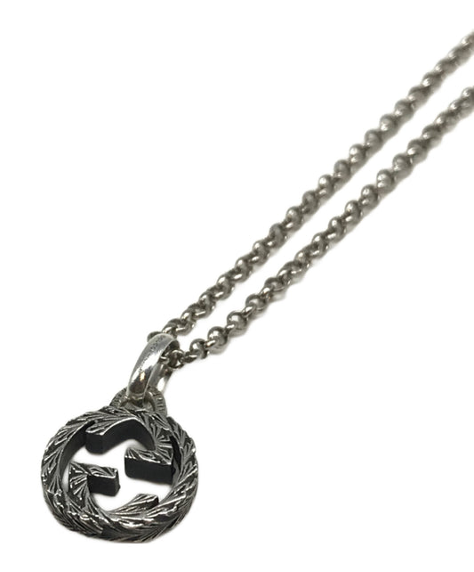 [Pre-owned] GUCCI Interlocking G necklace 808331756