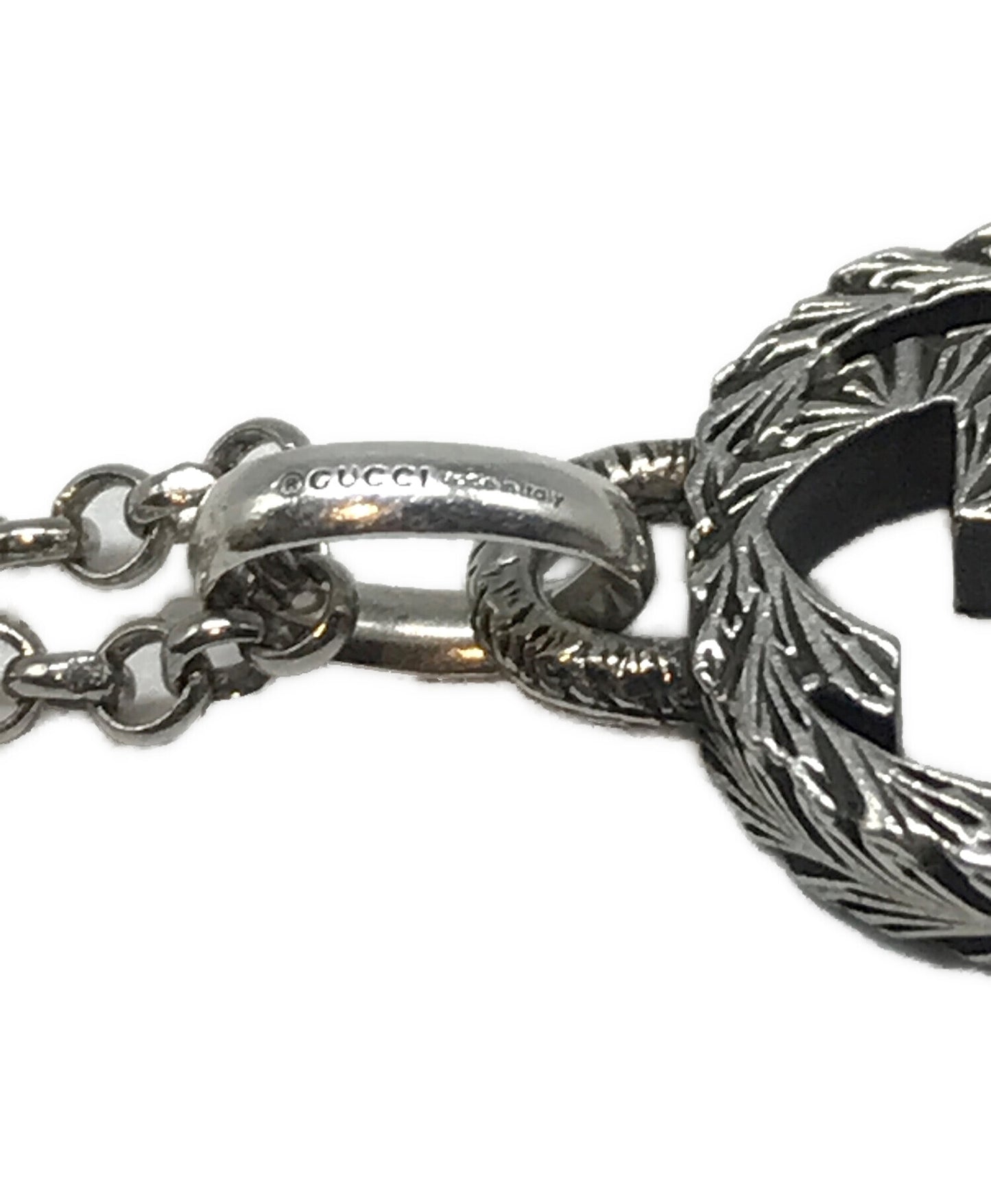 [Pre-owned] GUCCI Interlocking G necklace 808331756