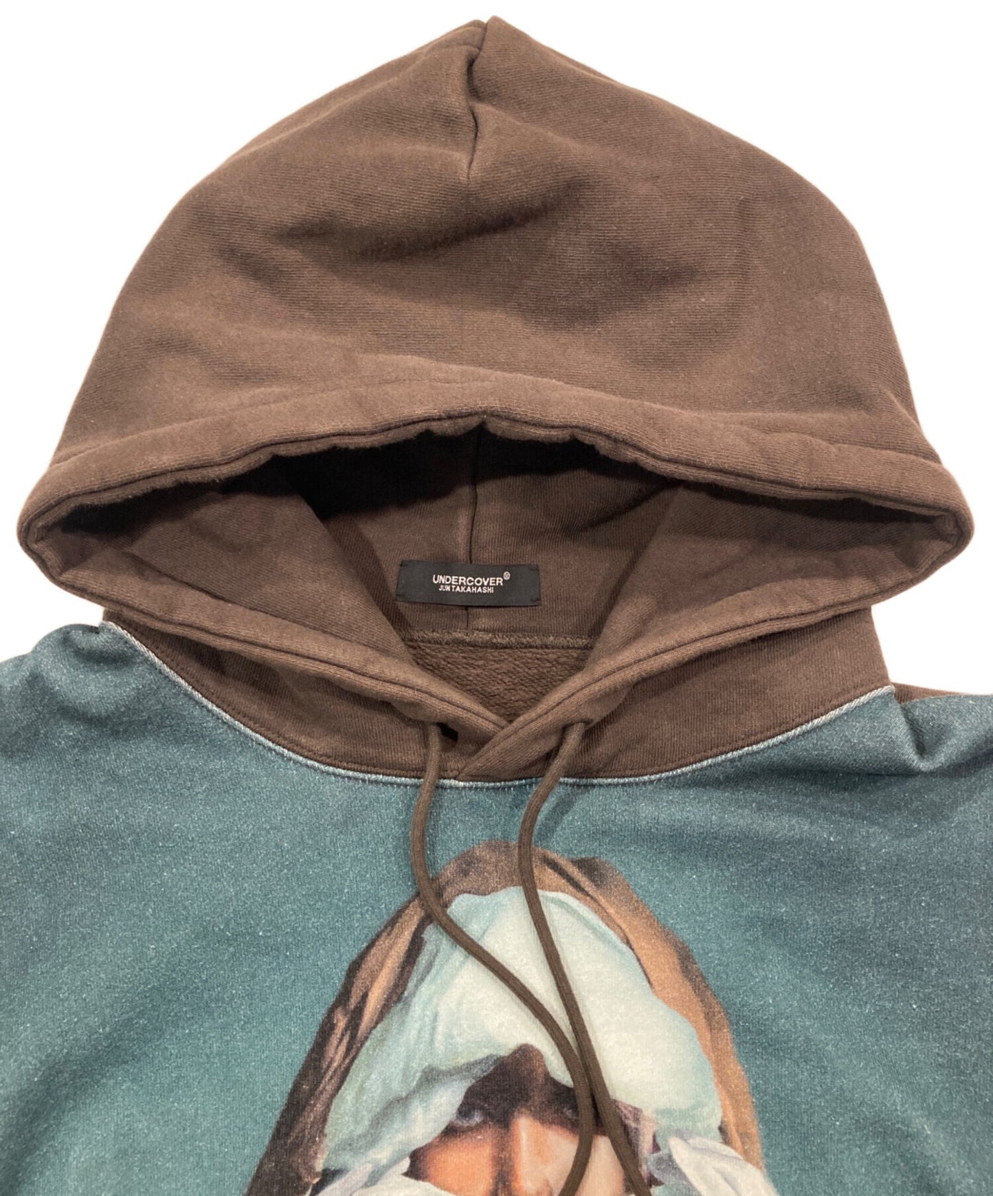 [Pre-owned] UNDERCOVER Art Print Sweatshirt Parka UC2A4802-1