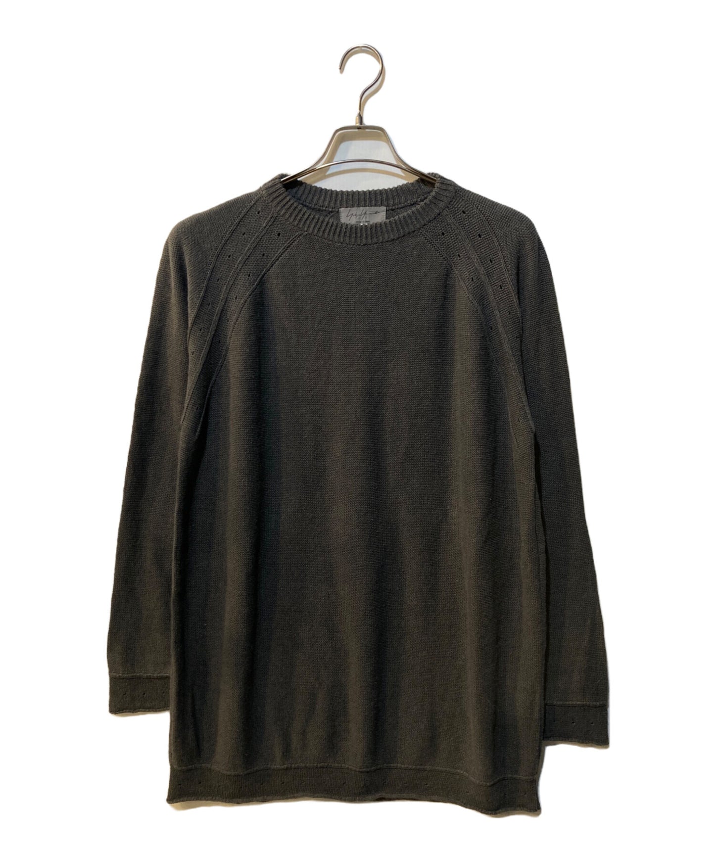 [Pre-owned] Yohji Yamamoto pour homme Linen long knit HZ-K48-980