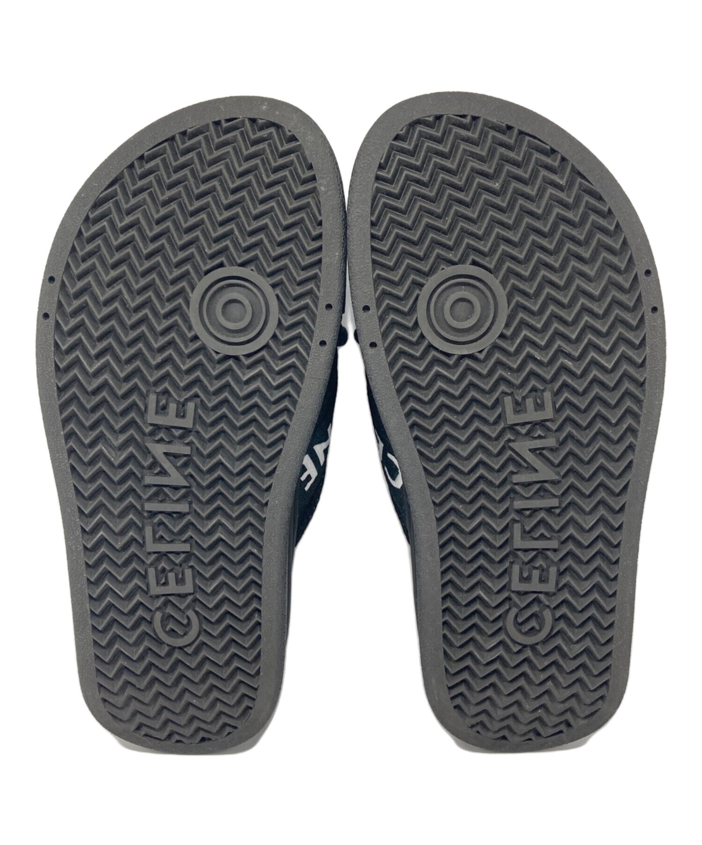 [Pre-owned] CELINE Block Slide Cross Strap Sandal RM 0223