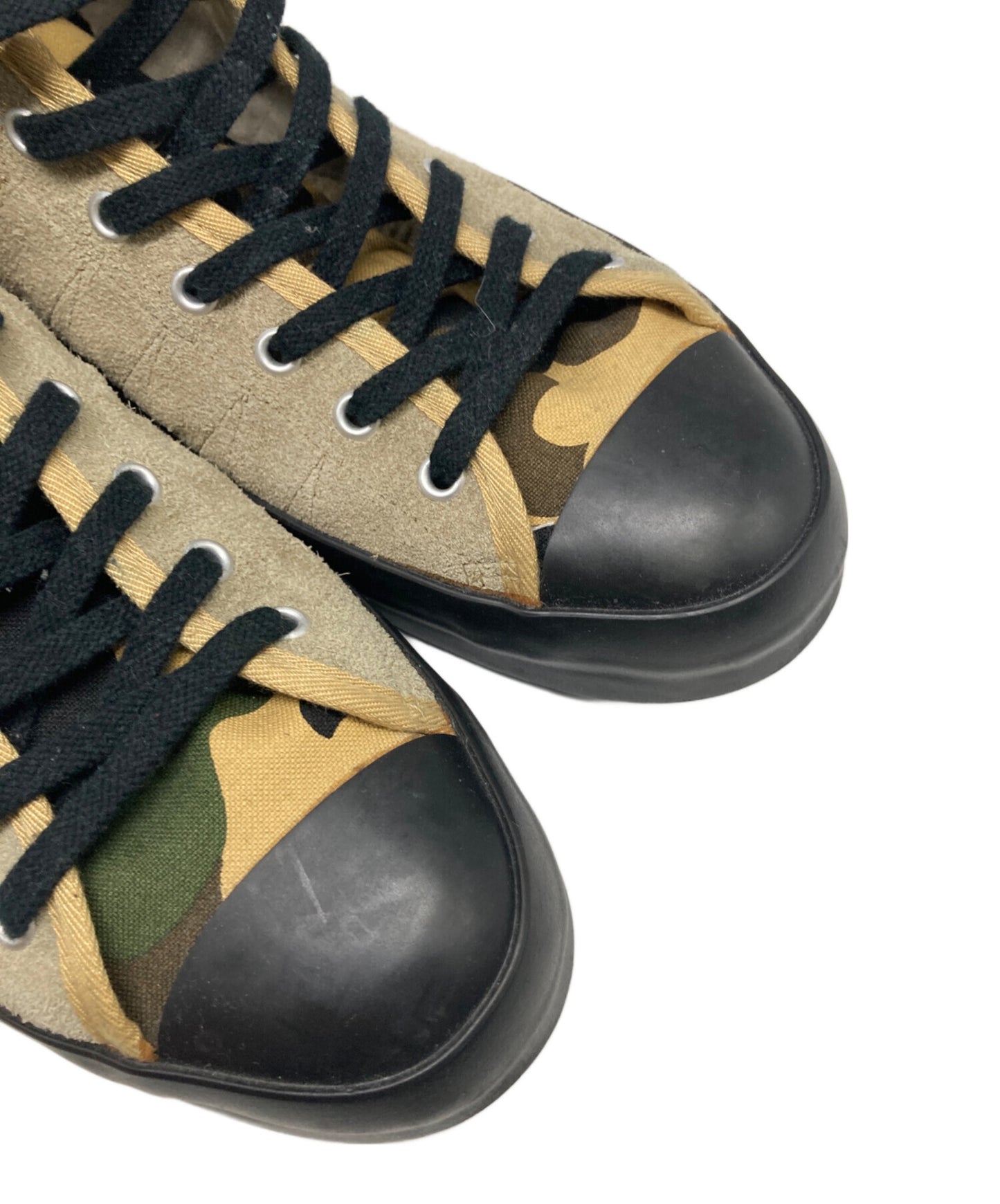 [Pre-owned] A BATHING APE Camo Pattern High Cut Sneakers