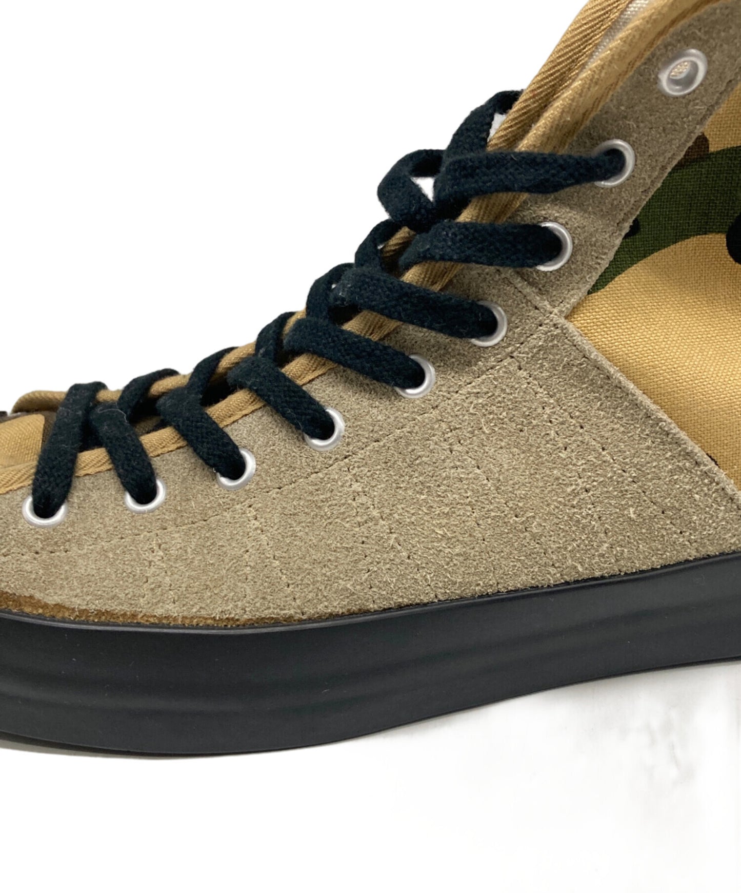 [Pre-owned] A BATHING APE Camo Pattern High Cut Sneakers