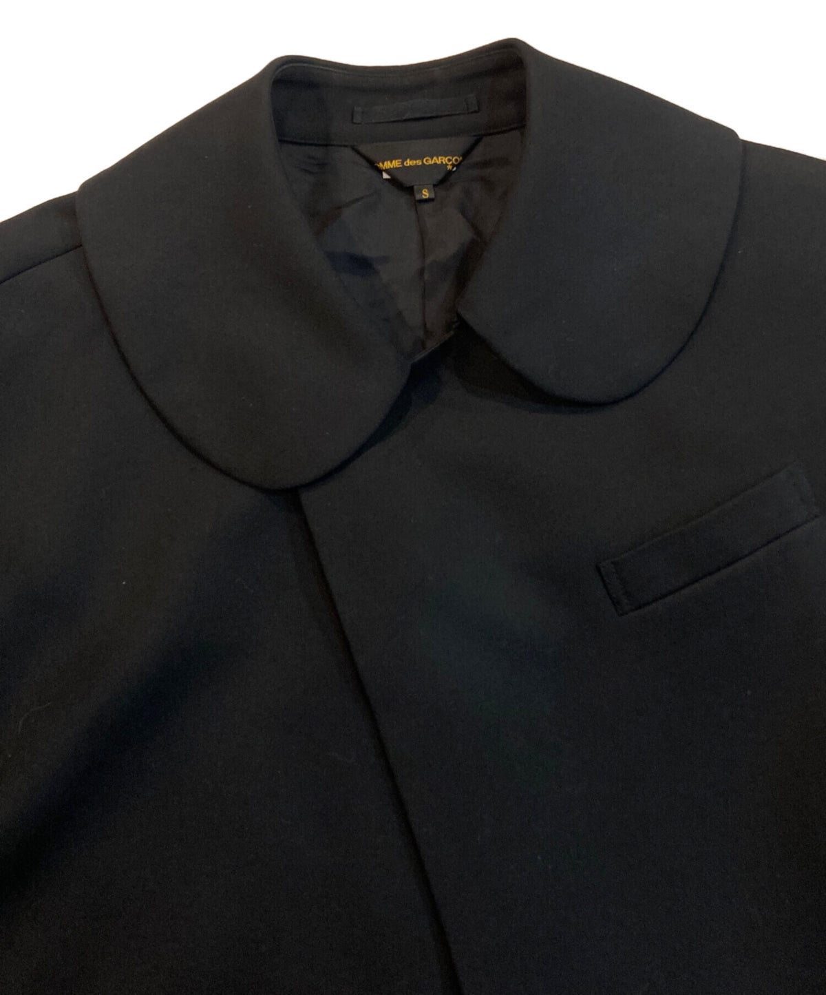 [Pre-owned] COMME des GARCONS Wool gaber asymmetrical jacket GK-J031