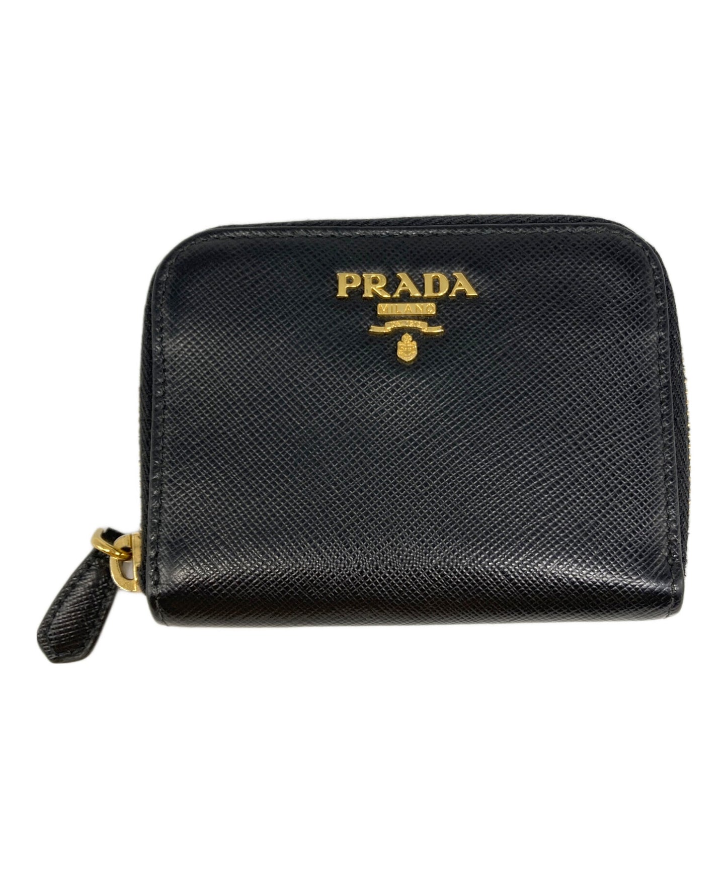 [Pre-owned] PRADA Saffiano leather coin purse 1MM268