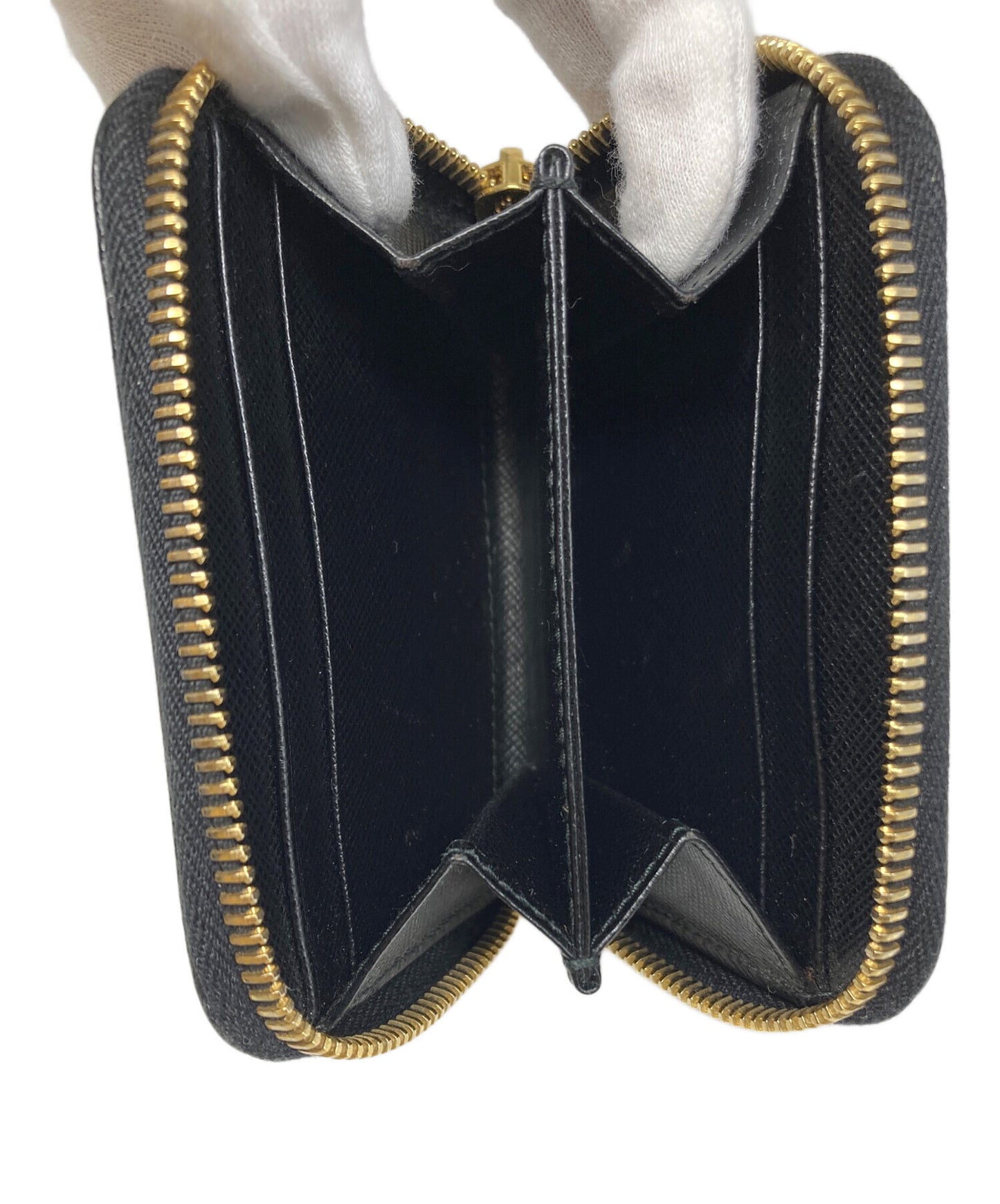 [Pre-owned] PRADA Saffiano leather coin purse 1MM268