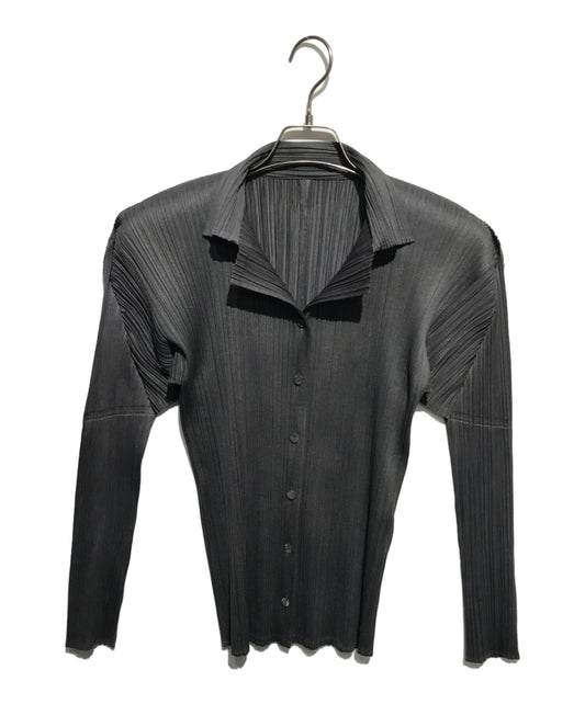 [Pre-owned] PLEATS PLEASE long-sleeved pleated shirt PP04-JK624